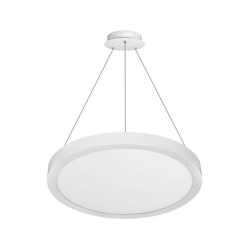PLAFÓN COLGANTE O SOBREPUESTO LED STUDIO SLIM 30W LUZ NEUTRA IP20 Ø40x4CM