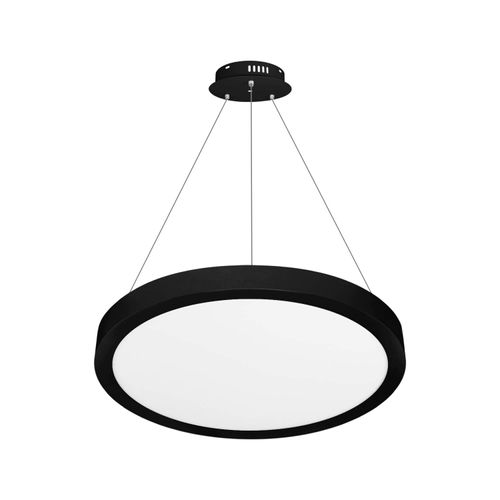 PLAFÓN COLGANTE O SOBREPUESTO LED STUDIO SLIM 30W LUZ NEUTRA IP20 Ø40x4CM