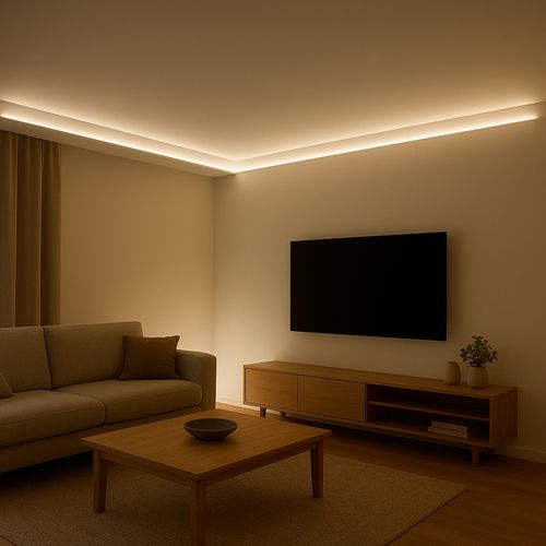 CINTA LED STUDIO COB 8W/M LUZ NEUTRA 12V IP40 (5 METROS)