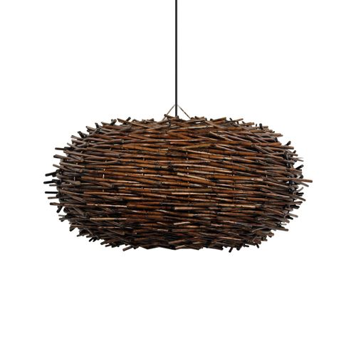 LÁMPARA COLGANTE LED STUDIO MIMBRE CACHAGUA 9W