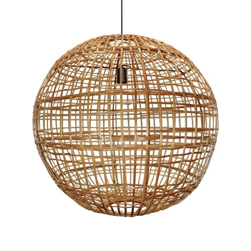 LÁMPARA COLGANTE LED STUDIO ESFERA NATURA L (SIN AMPOLLETA E27)