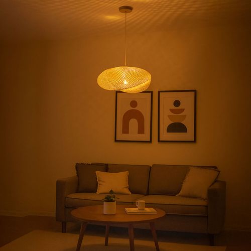 LÁMPARA COLGANTE LED STUDIO BAMBOO FORTUNE PEQUEÑA 10.5W LUZ CÁLIDA