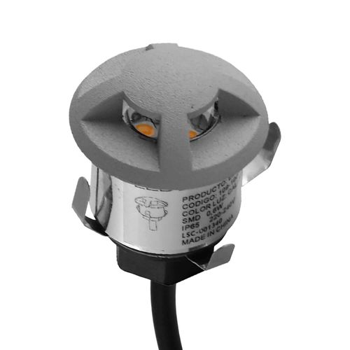 EMBUTIDO DE PISO LED STUDIO WJ MINI D4 1W LUZ CÁLIDA IP65
