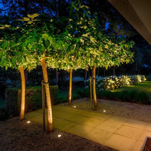 EMBUTIDO DE PISO LED STUDIO ROCÍO 10W LUZ CÁLIDA 12V IP67