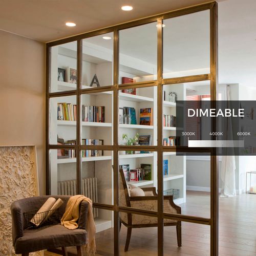 DOWNLIGHT LED STUDIO SLIM 10W LUZ CÁLIDA NEUTRA Y FRÍA