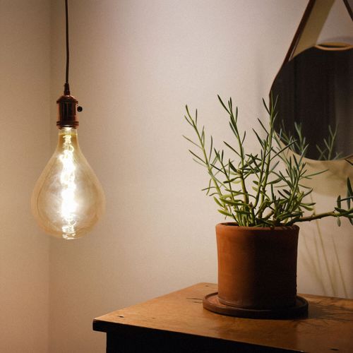 AMPOLLETA A160 LED STUDIO VINTAGE E27 6W LUZ CÁLIDA