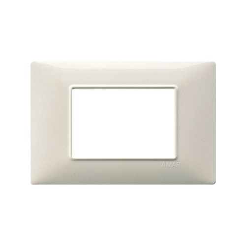 PLACA VIMAR PLANA TECNOPOLÍMERO 3 MÓDULOS