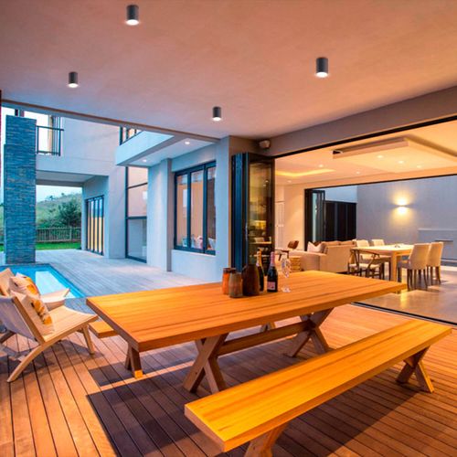 FOCO SOBREPUESTO CIELO LED STUDIO REDONDO COB 13 6W LUZ CÁLIDA IP54