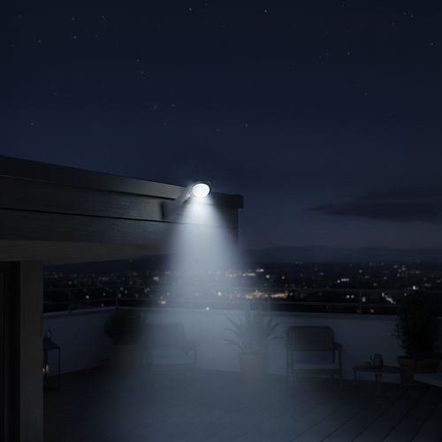 APLIQUÉ SOLAR LED STUDIO CURVO 5W LUZ FRÍA IP65