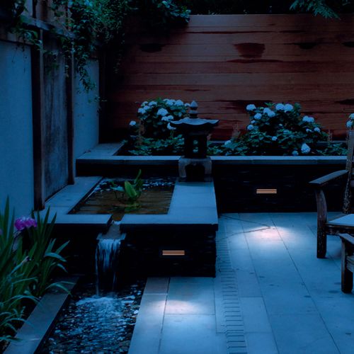 EMBUTIDO DE MURO LED STUDIO CALIPSO HORIZONTAL 6W LUZ CÁLIDA IP54