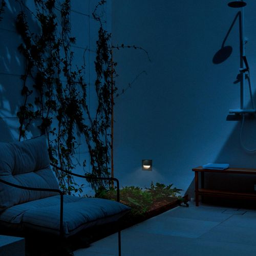 EMBUTIDO DE MURO LED STUDIO CALIPSO CUADRADO 6W BLANCO CÁLIDO IP54