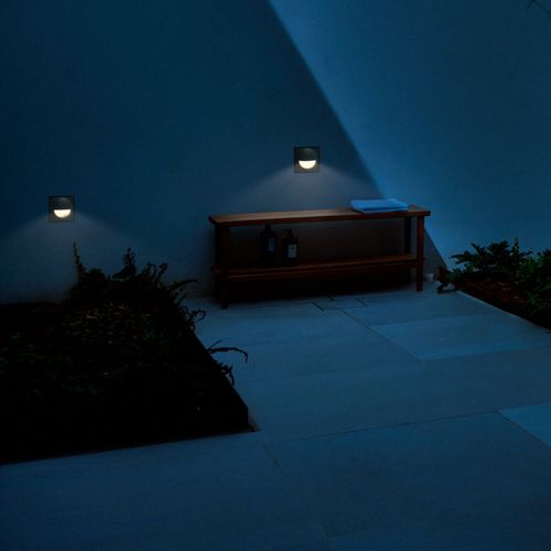 EMBUTIDO DE MURO LED STUDIO CALIPSO CUADRADO 7W BLANCO CÁLIDO IP54