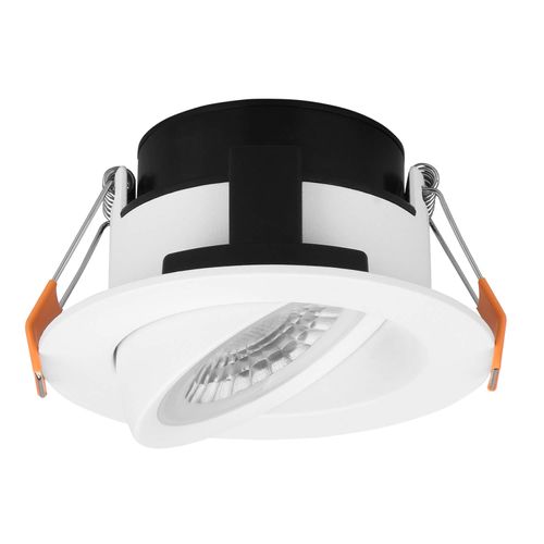 DOWNLIGHT EMBUTIDO DIRIGIBLE LED STUDIO TRIAC DIMEABLE 1800K-3000K LUZ CÁLIDA 10W IP54