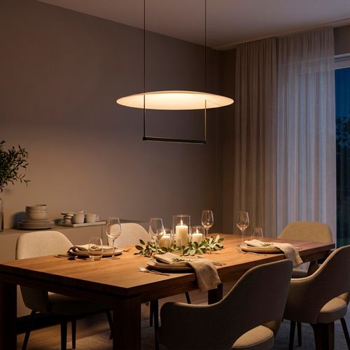 LÁMPARA COLGANTE LED STUDIO MARCUS 30W LUZ CÁLIDA