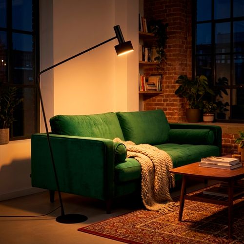 LÁMPARA DE PIE LED STUDIO DOT 10.5W LUZ CÁLIDA