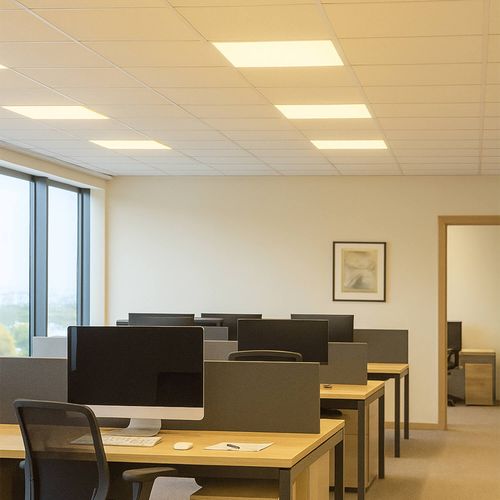 PANEL SLIM PHILIPS CUADRADO SMARTBRIGHT 34W LUZ CÁLIDA 60.5X60.5 CM