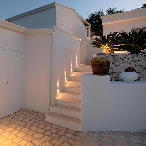 EMBUTIDO DE PISO LED STUDIO SALIDA DE LUZ DOBLE 3W LUZ CÁLIDA IP67