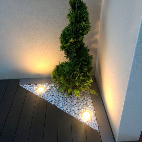 EMBUTIDO DE PISO LED STUDIO 10W LUZ CÁLIDA IP67