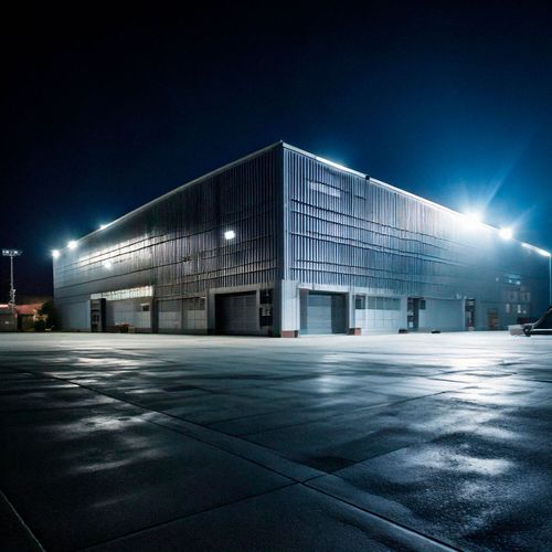 PROYECTOR SOLAR LED STUDIO 300W LUZ FRÍA IP65