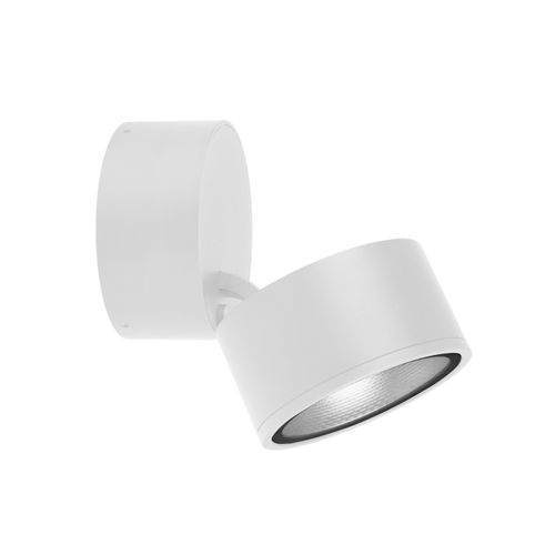 FOCO SOBREPUESTO CIELO / MURO LED STUDIO REDONDO DIRIGIBLE 5.5W LUZ CÁLIDA IP44