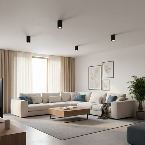 FOCO SOBREPUESTO CIELO LED STUDIO DARÍO REDONDO 12W LUZ CÁLIDA IP44