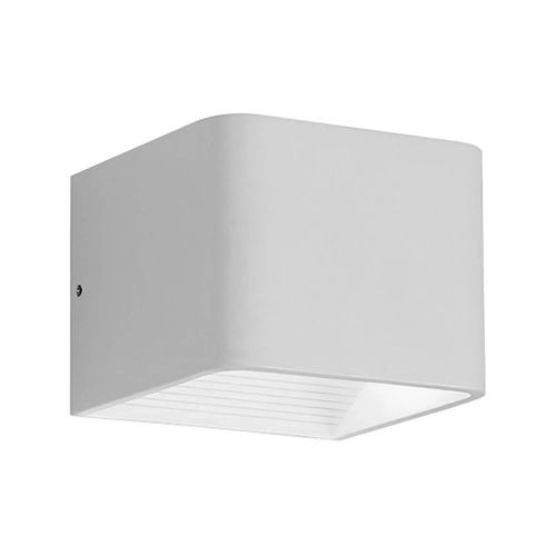 APLIQUÉ MURO LED STUDIO SQUARE 6W LUZ CÁLIDA