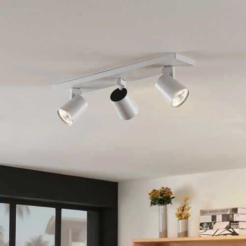 FOCO SOBREPUESTO CIELO / MURO LED STUDIO DIRIGIBLE TRIPLE (SIN AMPOLLETA GU10)