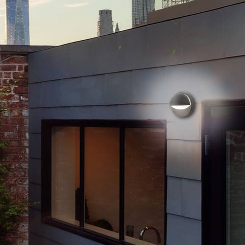 APLIQUÉ MURO PHILIPS JUNE IP44 (SIN AMPOLLETA E27)