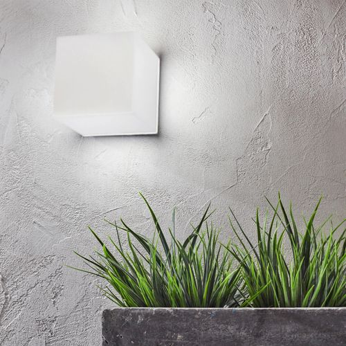 APLIQUÉ MURO VONDERK BLOC CUADRADO 5W LUZ CÁLIDA NEUTRA Y FRÍA IP65