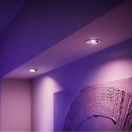 AMPOLLETA GU10 PHILIPS HUE 400LM RGB Y LUZ CALIDA A FRÍA