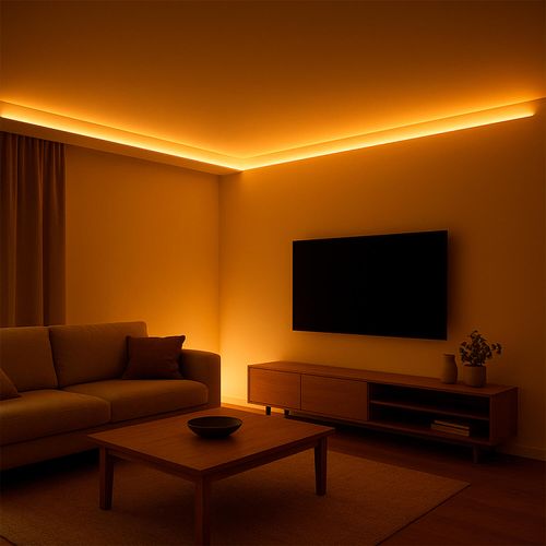 CINTA LED STUDIO COB 8W/M LUZ CÁLIDA 12V (5 METROS)