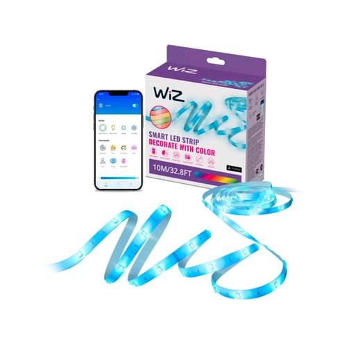 CINTA LED WIZ WIFI INTELIGENTE TIPO C 12W 10 METROS RGB