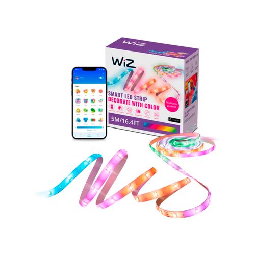 CINTA LED WIZ WIFI INTELIGENTE TIPO C 18W 5 METROS RGB