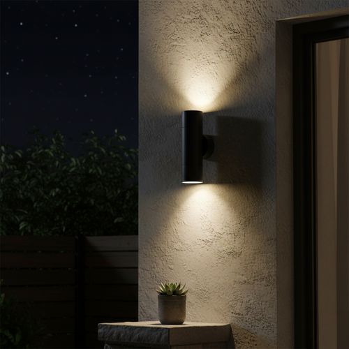 APLIQUÉ MURO LED STUDIO PAULO BIFOCAL IP54 (SIN AMPOLLETAS GU10)