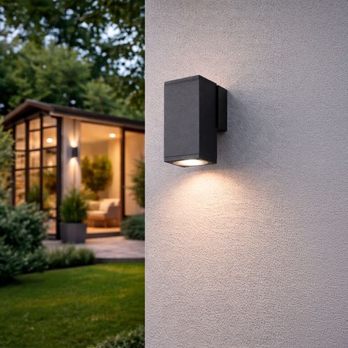 APLIQUÉ MURO LED STUDIO PAULO UNIFOCAL RECTANGULAR IP54 (SIN AMPOLLETA GU10)