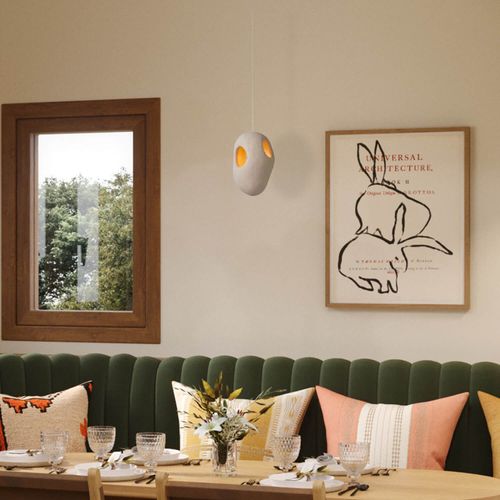 LÁMPARA COLGANTE LED STUDIO JAPAN CALADA S 10.5W LUZ CÁLIDA