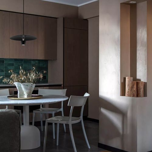 LÁMPARA COLGANTE LED STUDIO NEPTUNO 9W + 5W LUZ CÁLIDA