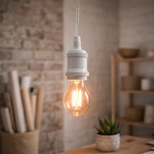 SOQUETE PARA LÁMPARA COLGANTE E27 LED STUDIO