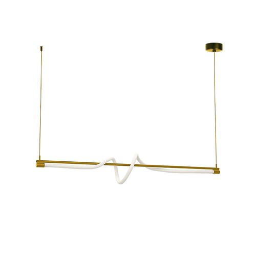 LÁMPARA COLGANTE LED STUDIO CURVE 17W LUZ CÁLIDA IP20