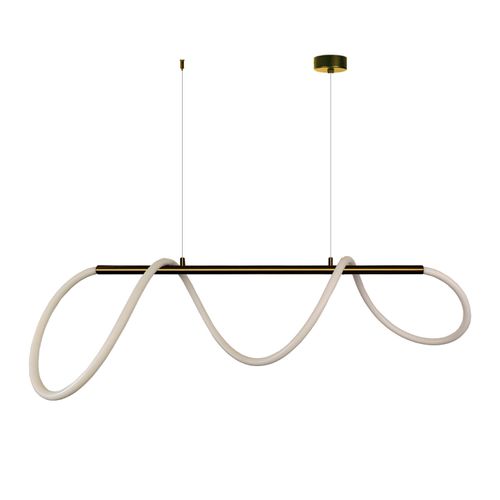 LÁMPARA COLGANTE LED STUDIO MULTI CURVE 1M 30W LUZ CÁLIDA IP20