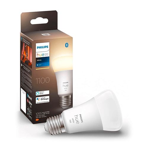 AMPOLLETA E27 INTELIGENTE PHILIPS HUE 9,5W LUZ CÁLIDA