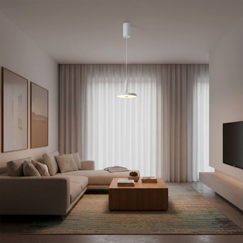 LÁMPARA COLGANTE LED STUDIO BRUNO 18.5W LUZ CÁLIDA