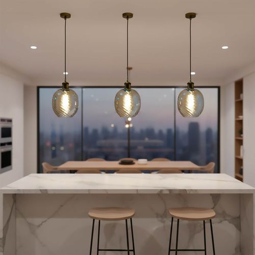 LÁMPARA COLGANTE LED STUDIO SERENA OVAL (SIN AMPOLLETA E27)