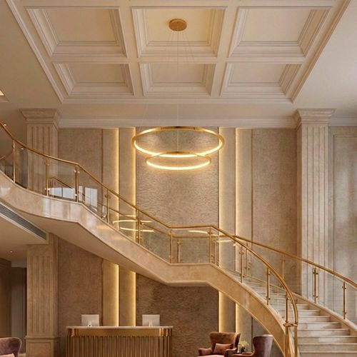 LÁMPARA COLGANTE LED STUDIO TEL AVIV 70W LUZ CÁLIDA