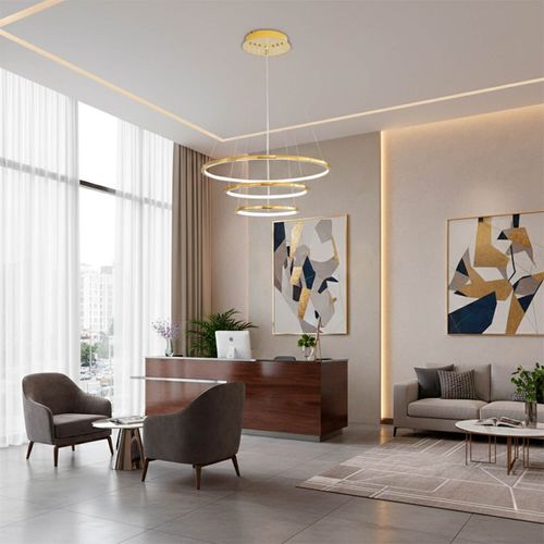 LÁMPARA COLGANTE LED STUDIO TEL AVIV 110W LUZ CÁLIDA