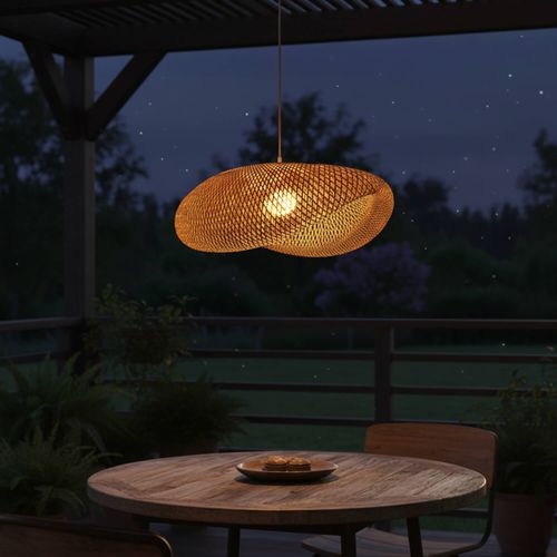 LÁMPARA COLGANTE LED STUDIO BAMBOO FORTUNE MEDIANA