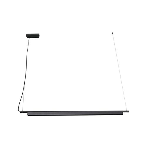 LÁMPARA COLGANTE LED STUDIO TESLA BASE RECTANGULAR 24W LUZ CÁLIDA