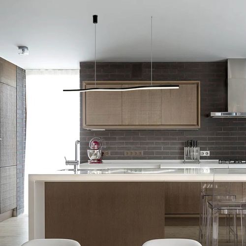 LÁMPARA COLGANTE LED STUDIO VARAL LINEAL LUZ CÁLIDA 36W