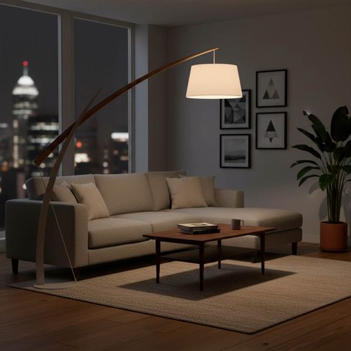 LÁMPARA DE PIE LED STUDIO TOR 10.5W LUZ CÁLIDA