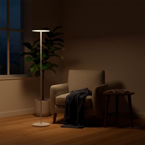 LÁMPARA DE PIE LED STUDIO BRUNO 18W LUZ CÁLIDA 155 CM